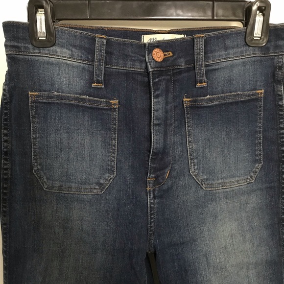 Madewell High Rise Skinny Sailor Jeans - Picture 9 of 16